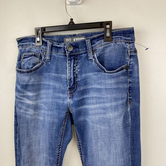 Buckle BKE Jeans Men's 30r 30x31 Blue Stonewash Mason Taper stretch comfort - Picture 2 of 11